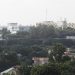 A general view shows a section of the Presidential Palace area where the Al Qaeda-linked al Shabaab militants attacked Villa Rose hotel, which is close to the palace, in Bondhere district, of Mogadishu, Somalia
