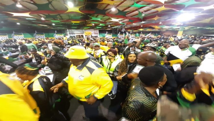 Members from ANC Northern Cape during nomination process