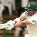 FILE PHOTO:  South Africa's Dean Elgar in action, South Africa v England - Second Test - PPC Newlands, Cape Town, South Africa - January 6, 2020.