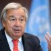 United Nations Secretary-General Antonio Guterres gestures during an interview with Reuters at the United Nations Headquarters in Manhattan, New York City, U.S., September 15, 2021