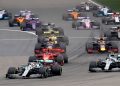 FILE PHOTO- Formula One F1 - Chinese Grand Prix - Shanghai International Circuit, Shanghai, China - April 14, 2019  Mercedes' Lewis Hamilton leads at the start of the race .