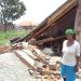 Matshidiso Lekepetsi (48) standing next to her dilapidated house which was bulldozed    after a land grab altercation on Thursday evening.
