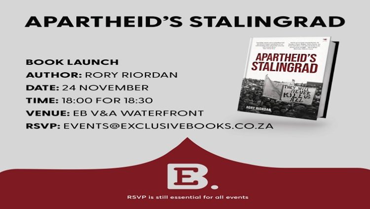 New book Apartheid's Stalingrad chronicles how Gqeberha and Kariega defied  the apartheid state - SABC News - Breaking news, special reports, world,  business, sport coverage of all South African current events. Africa's