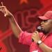 EFF deputy president, Floyd Shivambu addresses the delegates at the party's second People's Assembly in Nasrec, Soweto, 2019.