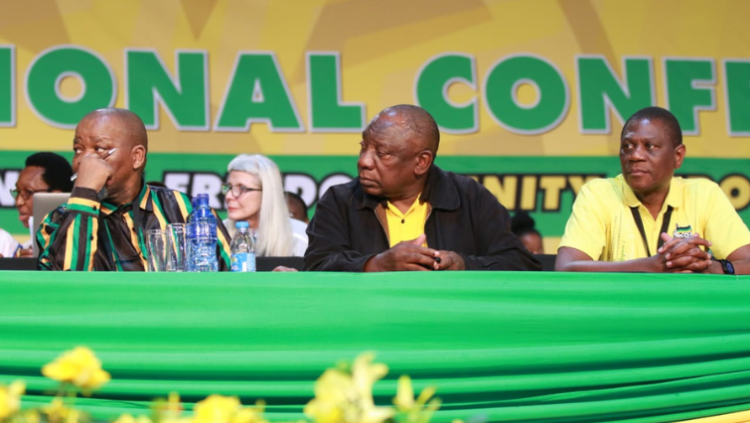 President Ramaphosa was re-elected as president of the ANC after the party's 55th National Conference in Nasrec.