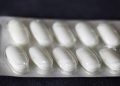 FILE PHOTO: Ten pills of the antibiotic "Amoxicillin