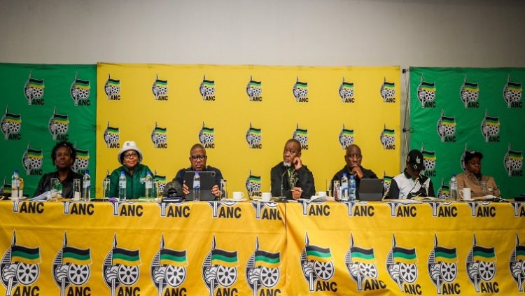 Newly elected ANC NEC pictured at the inaugural Special NEC sitting in Mangaung