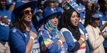File Image: DA supporters at rally.
