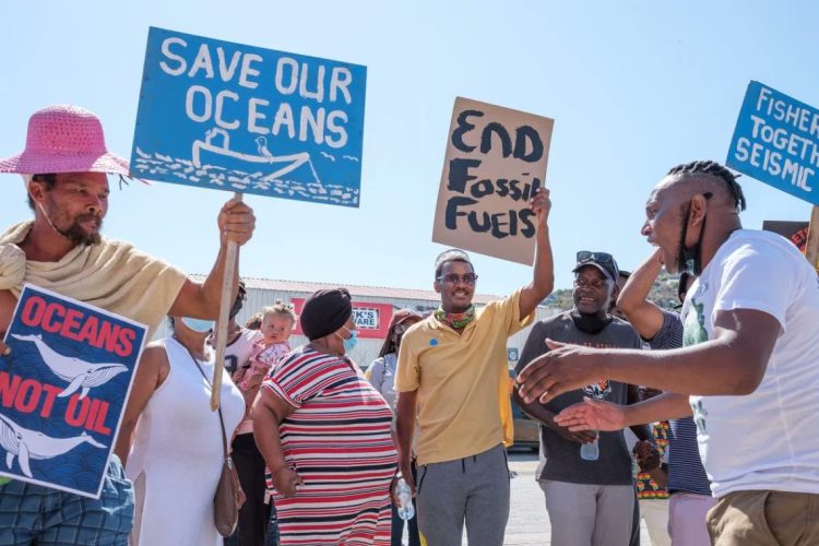 File image: Small communities, environmental groups and civil society are opposing Shell's plans to explore on the coast off the Eastern Cape.