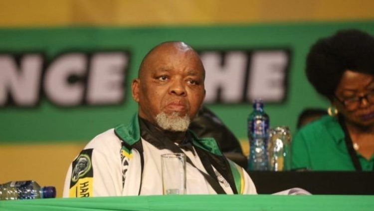 Chairperson of the African National Congress, Gwede Mantashe.