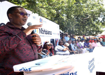 Gauteng Premier Panyaza Lesufi joined by Members of the Executive Council engage the community of Soweto during a Ntirhisano Outreach Programme on January, 23 2023