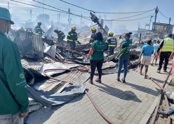 Gift of the Givers to assist families affected by fire at Phola Park informal settlement
