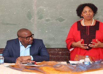 Department of Basic Education, Minister 
Angie Motshekga and Education MEC,
Matome kopano
 at Tlakula Secondary School in Kwa-Thema where they met with the school management team and stakeholders to address issues faced by the school.