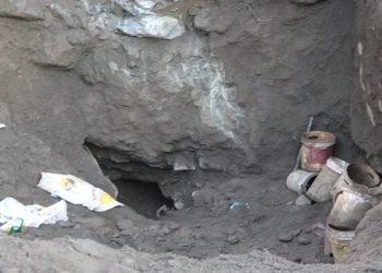 Photograph of some of the illegal mining material found by the police at a mine in Driekop outside Burgersfort on January 8, 2023.