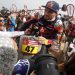 Red Bull KTM Factory Team's Kevin Benavides talks to the media as he celebrates winning the bike category REUTERS/Hamad I Mohammed