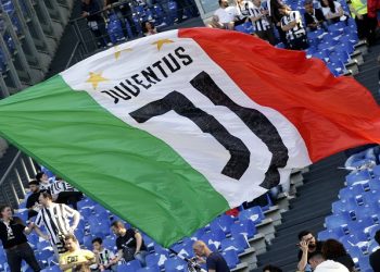 [File Image] : Spectators flying the Juventus flag