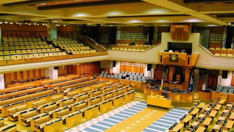 A view inside the National Assembly.