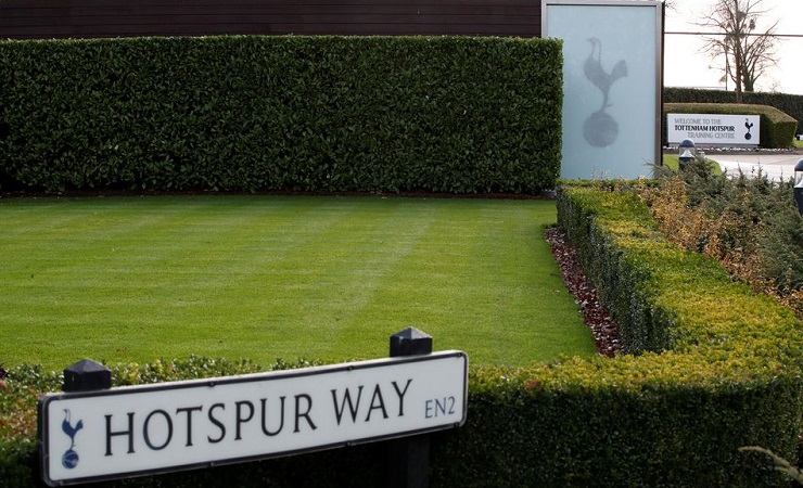General view outside the Tottenham Hotspur training ground