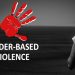 A graphic about gender-based violence