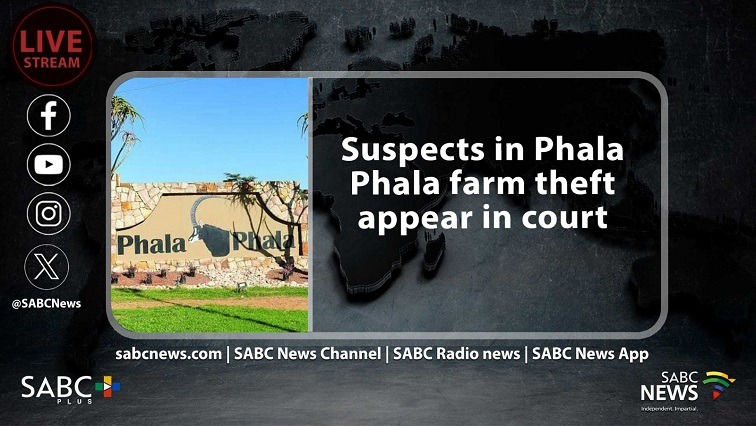 LIVE: Suspects in Phala Phala farm theft in court
