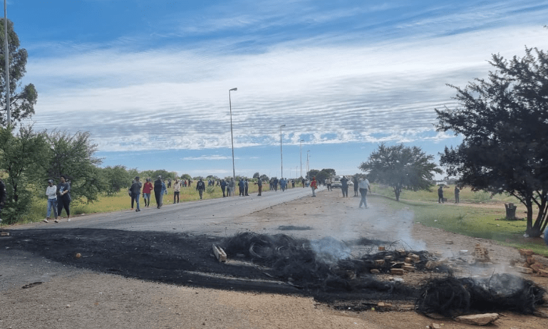 Bloemfontein protest