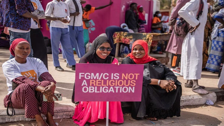 Gambians protest against a bill aimed at decriminalizing FGM.